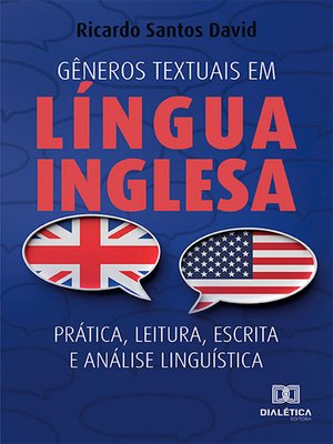 cover image of Gêneros textuais em língua inglesa